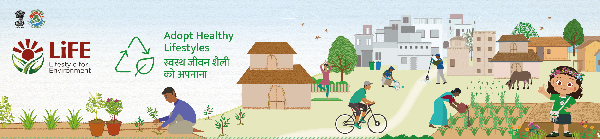Healthy Lifestyle Banner