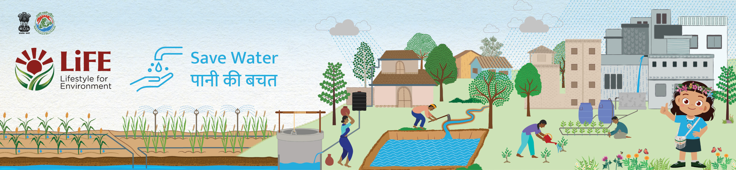 Save Water Banner